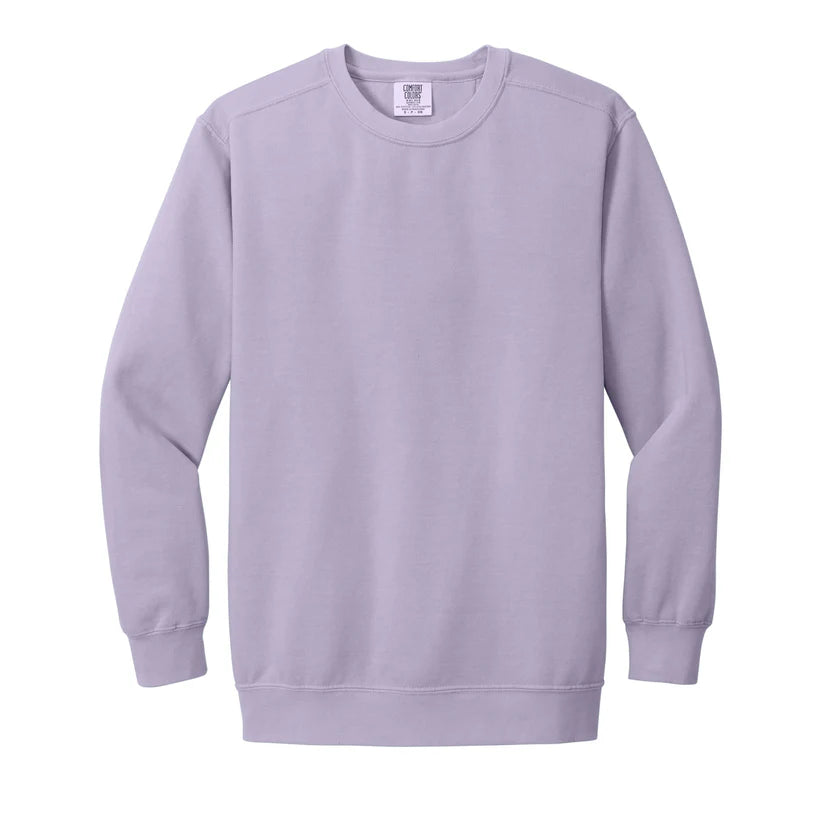 Custom Printed Comfort Colors Ring Spun Crewneck Sweatshirt (1566)