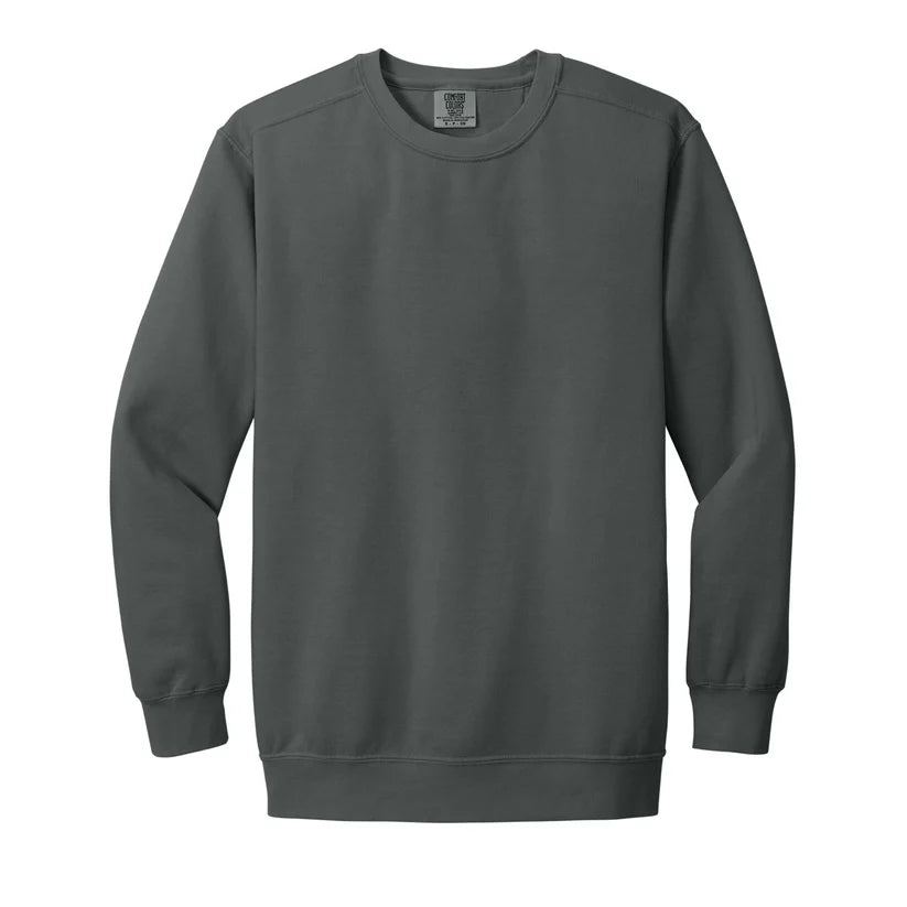 Custom Printed Comfort Colors Ring Spun Crewneck Sweatshirt (1566)