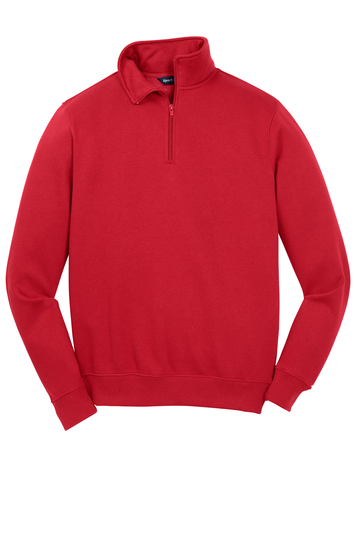 Custom Quarter Zip Sweatshirt with Logo | Personalized Sport-Tek ST253 Pullover