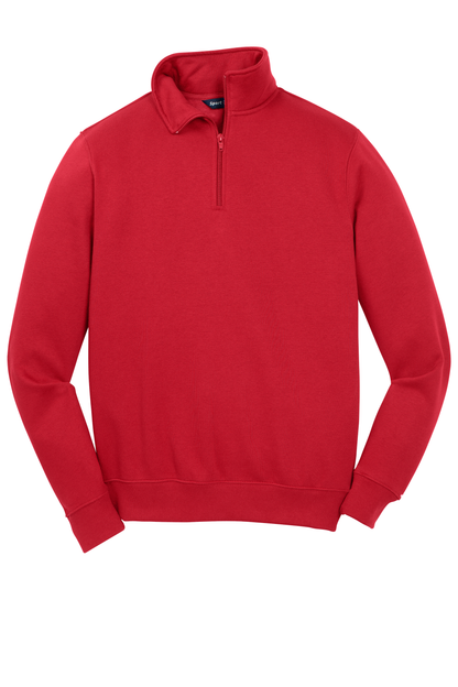 Custom Quarter Zip Sweatshirt with Logo | Personalized Sport-Tek ST253 Pullover