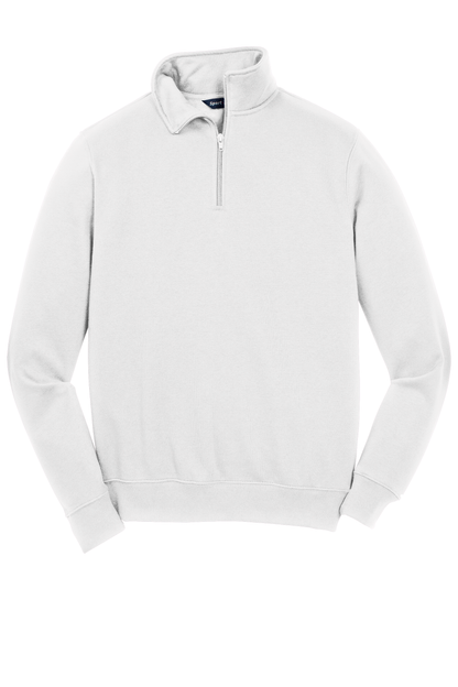 Custom Quarter Zip Sweatshirt with Logo | Personalized Sport-Tek ST253 Pullover