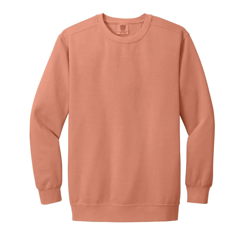 Custom Printed Comfort Colors Ring Spun Crewneck Sweatshirt (1566)