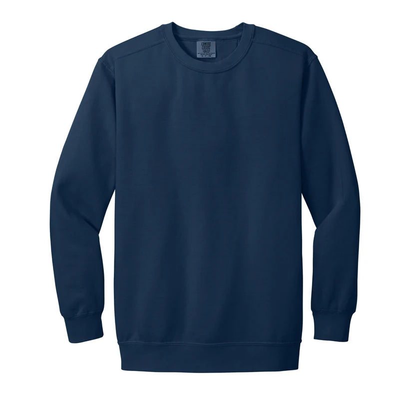 Custom Printed Comfort Colors Ring Spun Crewneck Sweatshirt (1566)