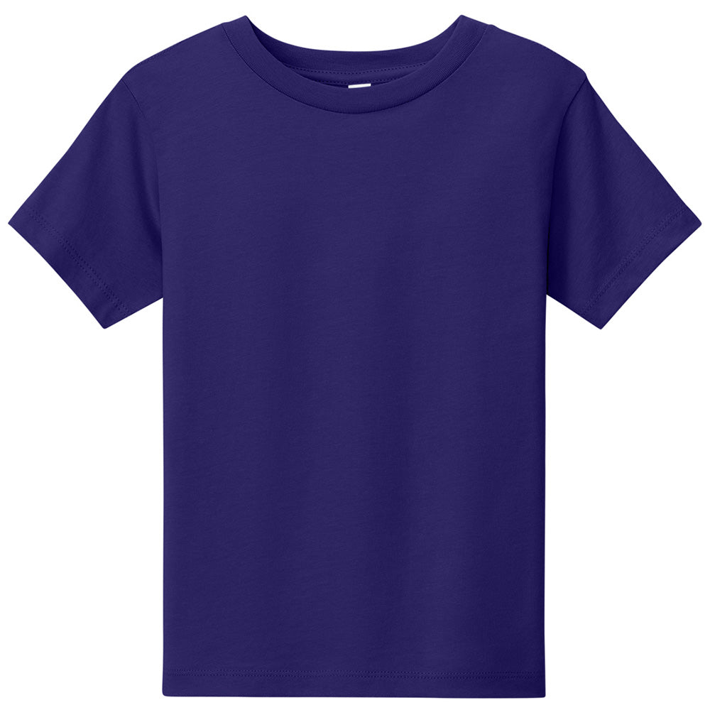 Custom toddler t-shirt for personalized designs, no minimum order.