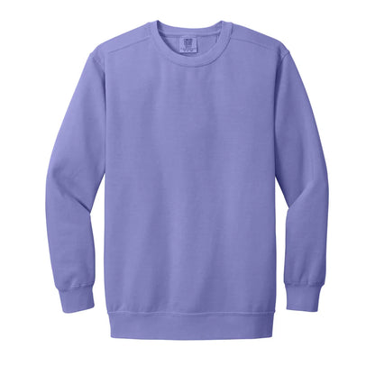 Custom Printed Comfort Colors Ring Spun Crewneck Sweatshirt (1566)