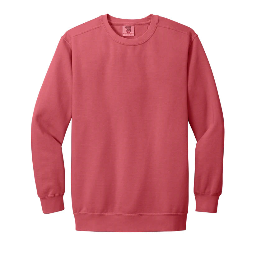 Custom Printed Comfort Colors Ring Spun Crewneck Sweatshirt (1566)