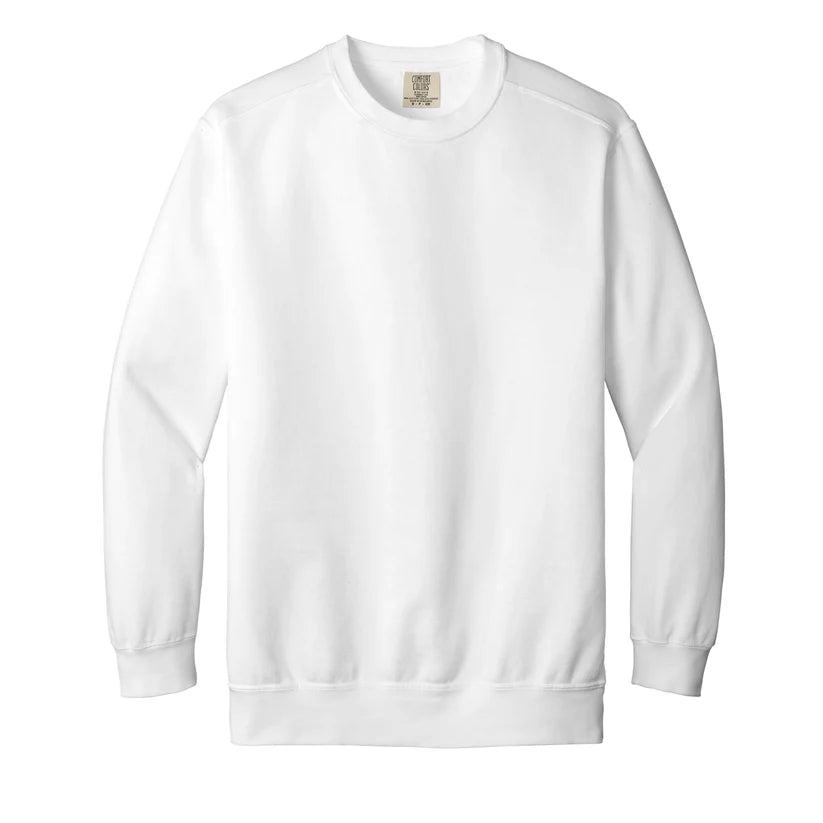 Custom Printed Comfort Colors Ring Spun Crewneck Sweatshirt (1566)