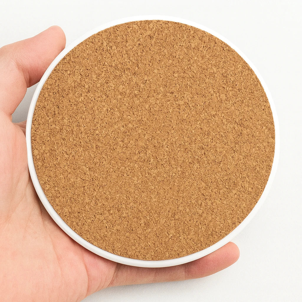 Custom Printed 4 Inch Round Ceramic Coasters