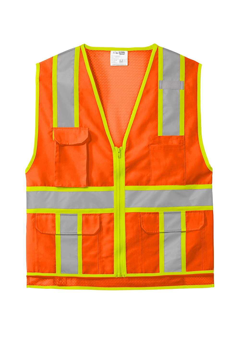 Custom CornerStone CSV105 ANSI Class 2 Surveyor Safety Vest