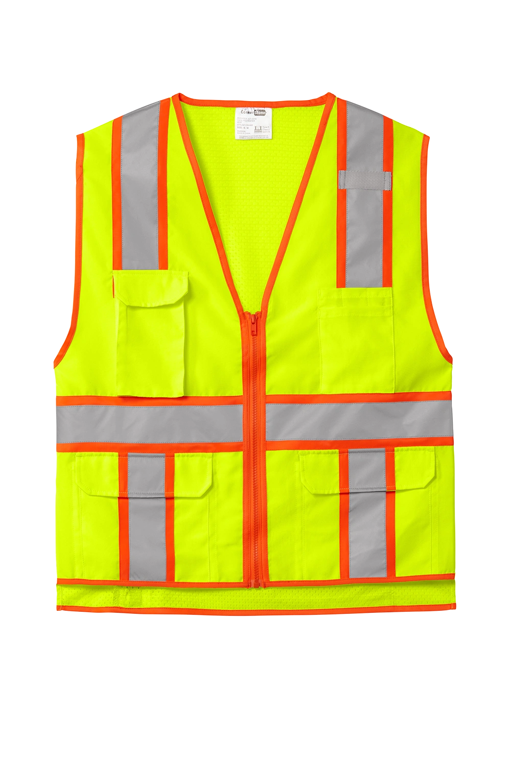 Custom CornerStone CSV105 ANSI Class 2 Surveyor Safety Vest