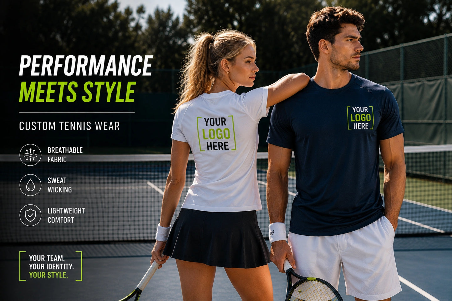 Custom Tennis Shirts – Personalized Performance Tennis Tees