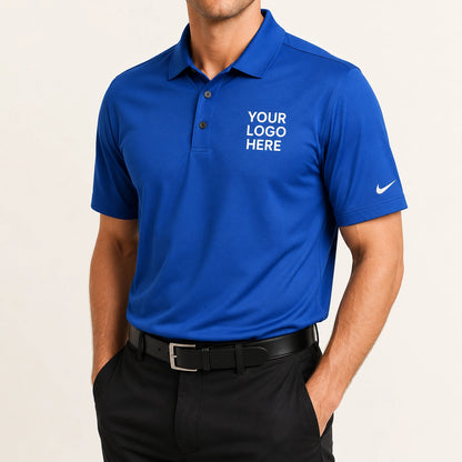Custom Nike Dri-FIT Micro Pique 2.0 Polo Shirt with Logo Printing | No Minimum