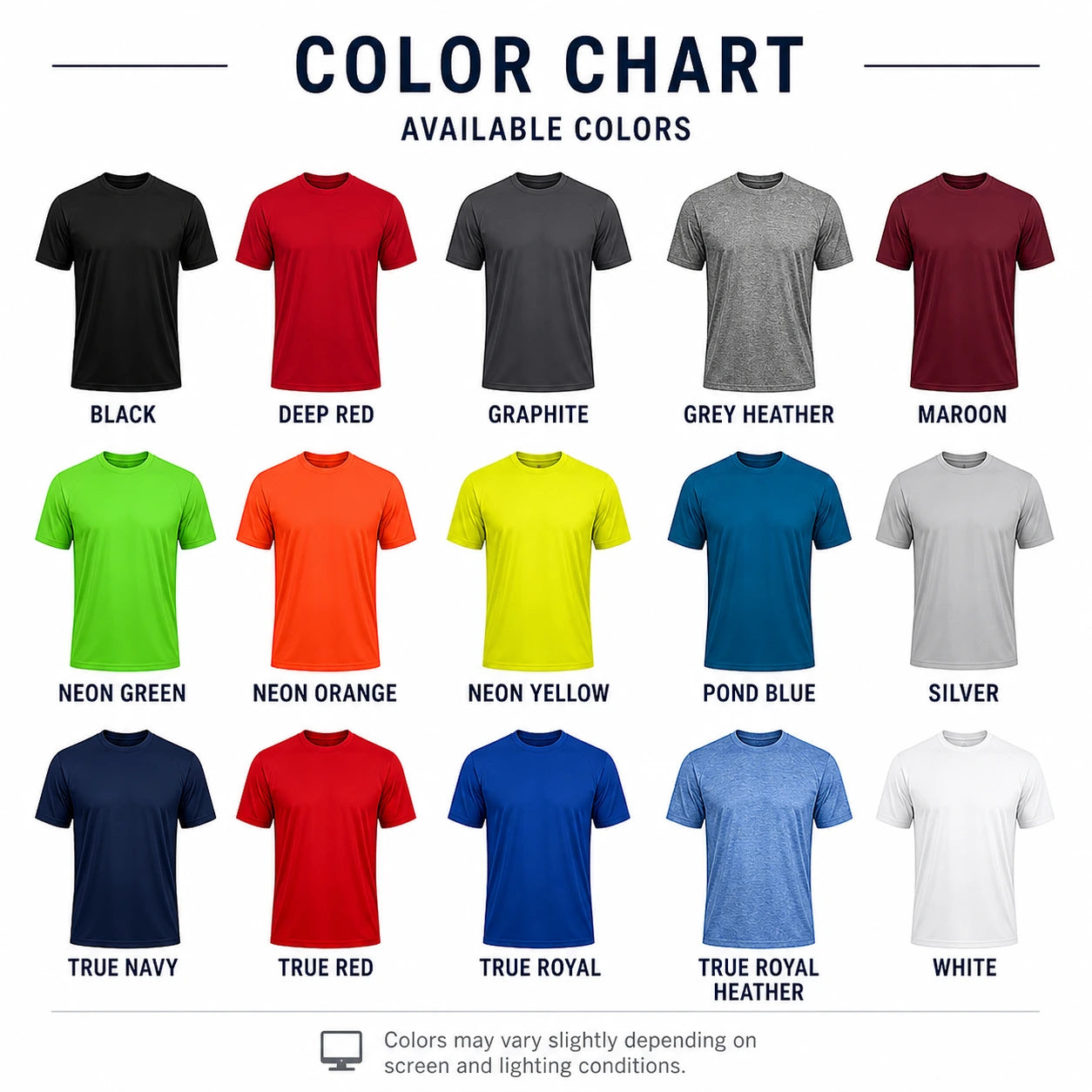 Custom Workwear Performance T-Shirt with Logo Printing
