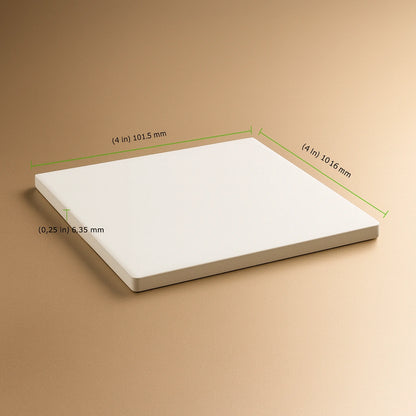 Custom Printed 4 Inch Square Ceramic Coasters